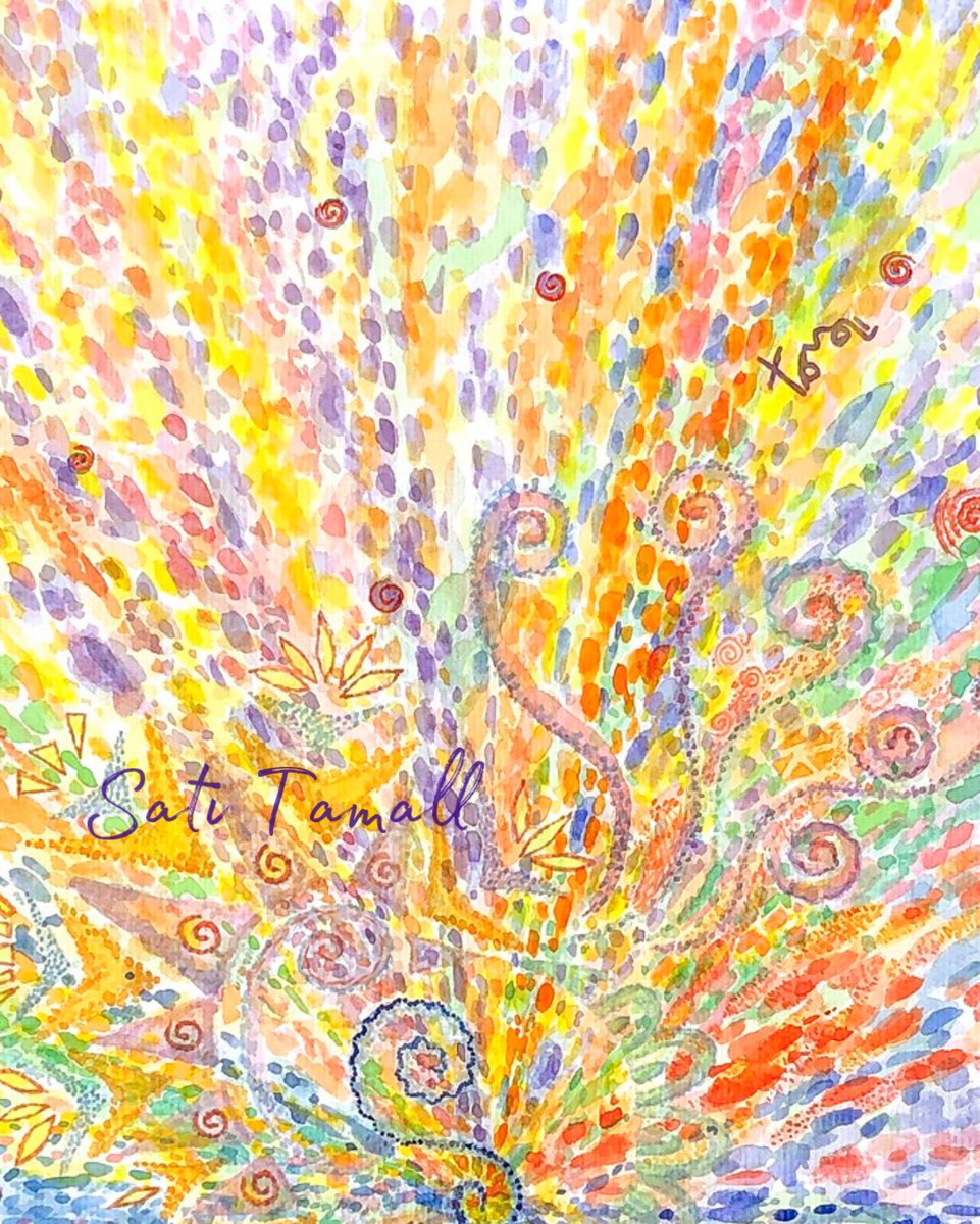 SatiTamall's tweet image. “Passion”
unique calming and healing energy content watercolor painting 
30 x 42 cm, start 09.2019 and end 06.2020
Sacral energy HERE: fineartamerica.com/featured/passi…
#supportart #artmatters #uniqueart #Healing #buyintoart #fillthatemptywall
#ArtIsGood #satitamall #tamallart