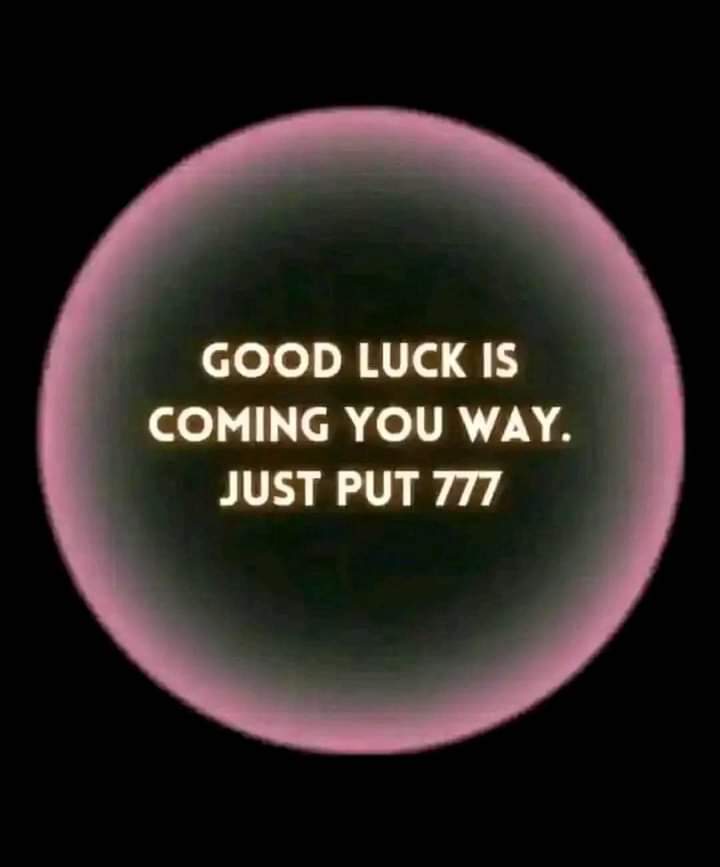 ✨️777✨️

Affirm it with gratitude!