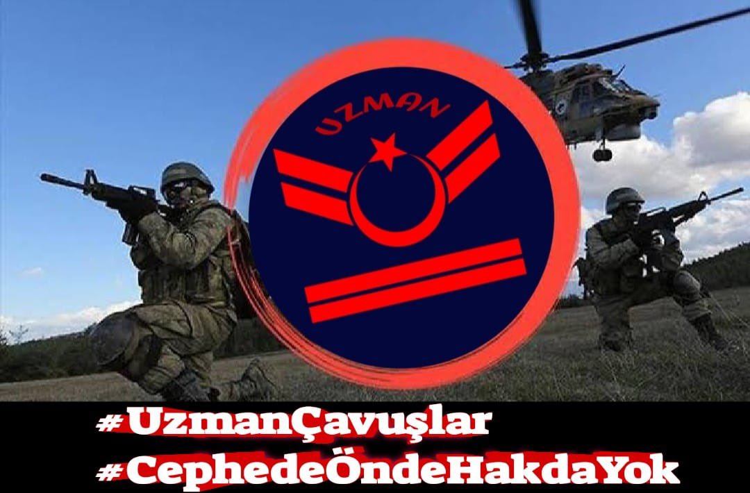 Bu haykırışlar bitmez bitmeyecek
Haklar alınana kadar 
Uzman Çavuşlara Kadro diyeceğiz
Haklar alınana kadar 
 Uzman Çavuşların mağduriyetini seslendireceğiz.
‘’Kahramanları mahçup olan bir milletin geleceği mağluptur"
Uzman Çavuş'ları mahçup etmeyin.

<a href="/RTErdogan/">Recep Tayyip Erdoğan</a>
<a href="/tcsavunma/">T.C. Millî Savunma Bakanlığı</a>