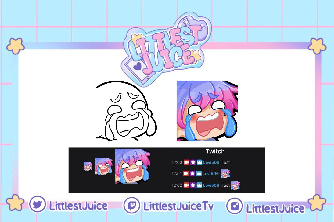 LittlestJuice's tweet photo. Ever see a premade base and wondered what a finish product looks like? Here you go! ❤️ commissions opened for Twitch/Discord/Tiktok (where still available)!

#twitch #Discord #twitchaffiliate #twitchstreamer #tiktok #chibiart #chibi #digitalart https://t.co/hRqLpgNdgv