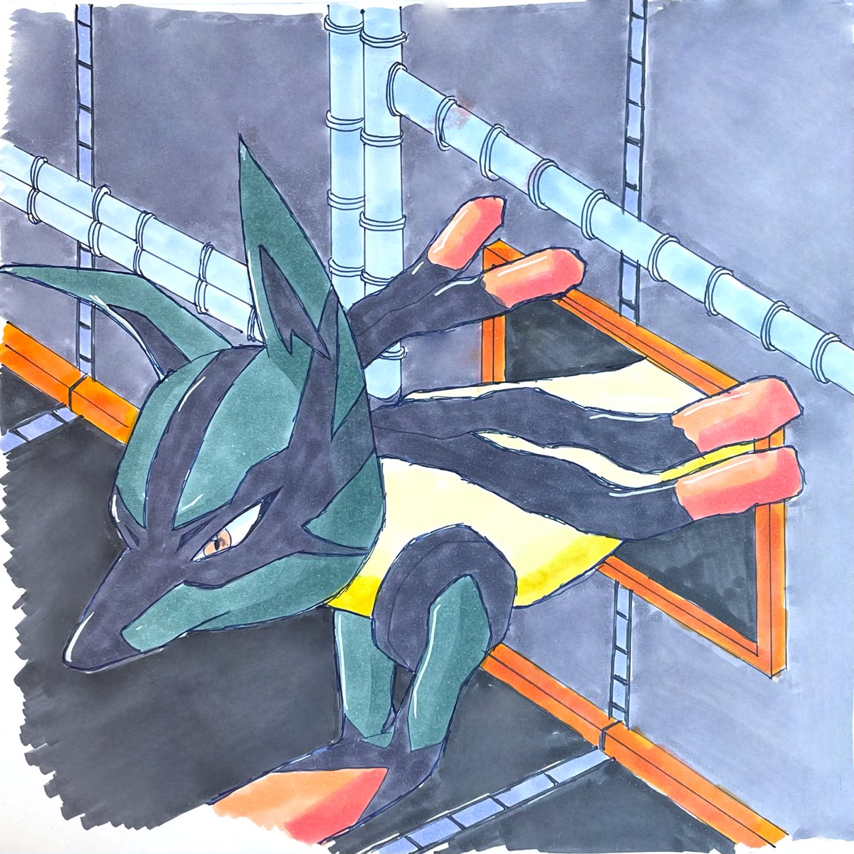 h__ardy's tweet photo. #イラスト #コピック #ポケモン
#illustlation #copicart #Pokemon https://t.co/yF53UCEk9w