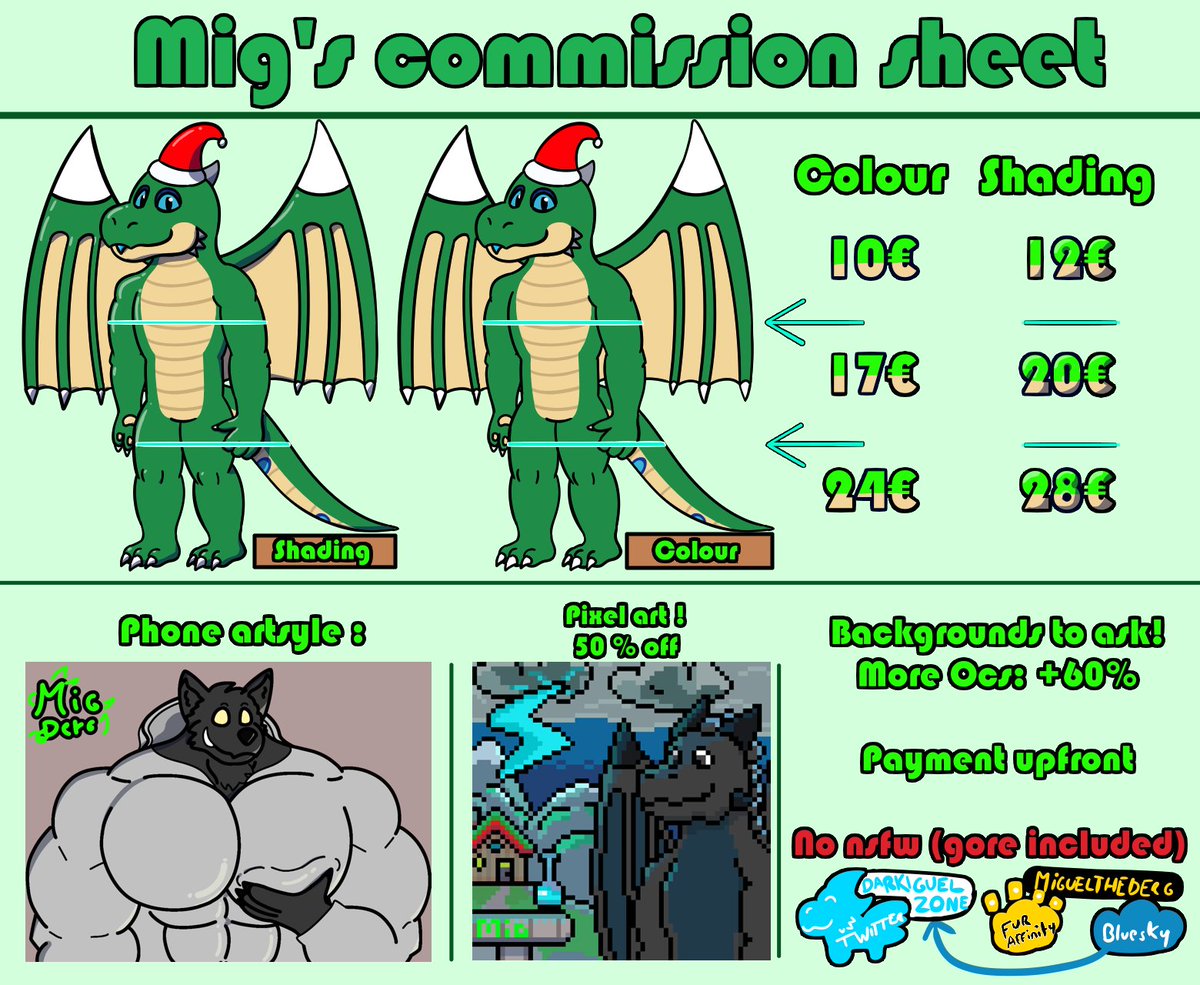 Dragonmission next Friday!

I also tradtionnal art, and pngtubers :3