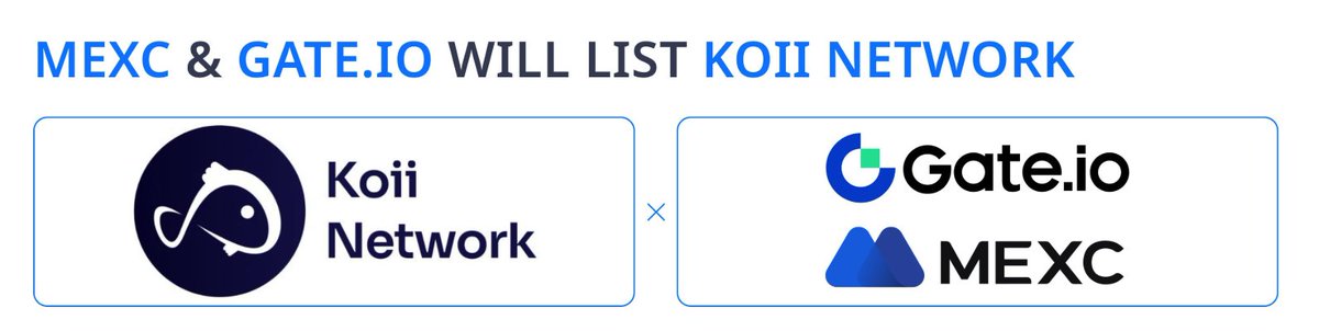 SnipeOpss's tweet photo. Listelenme Duyurusu:@KoiiFoundation 🔔

Gençlik  uzun zamandır listelenmesini beklediğim #KoiiNetwork $KOII  yarın saat 14:00'de #MEXC ve #Gateio da listeleneceğini duyurdu.

Resmi Contract adresi henüz belli değil o yüzden sahte CA adreslerine karşı dikkatli olun.✊ https://t.co/Km1fY2VY2z