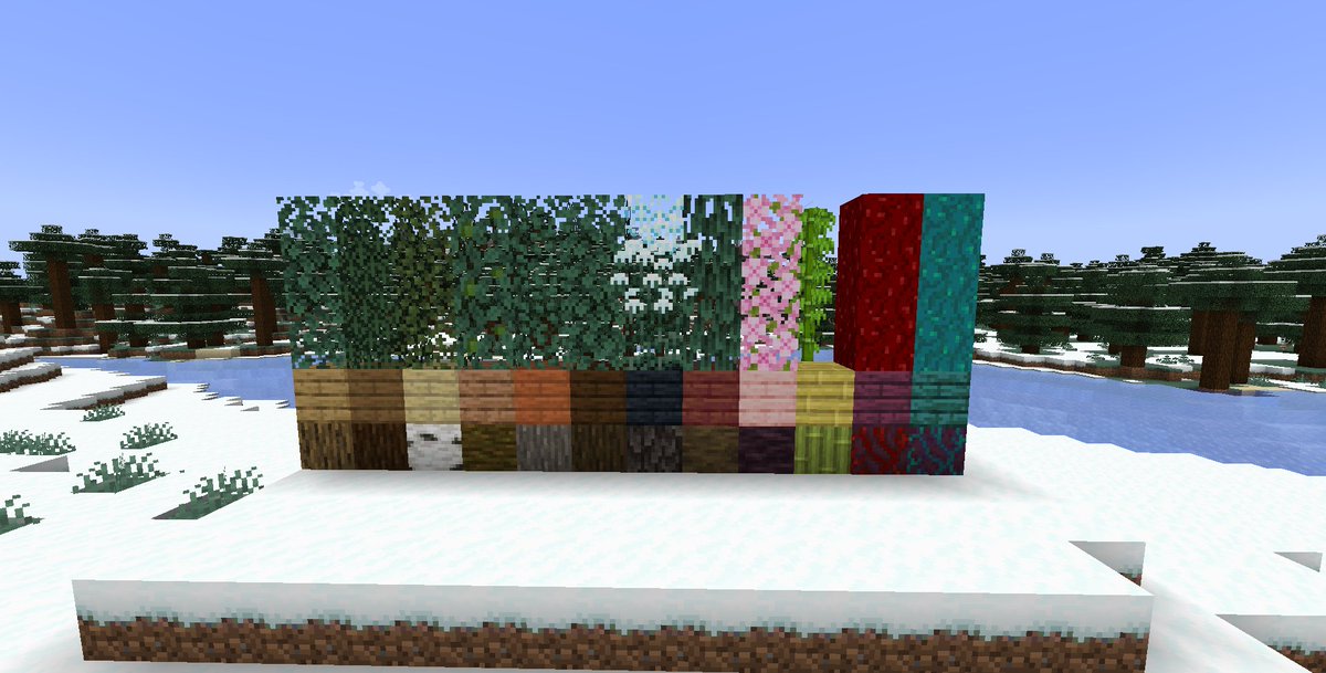 - Frost Pine -

made a black woodset :)
#Minecraft