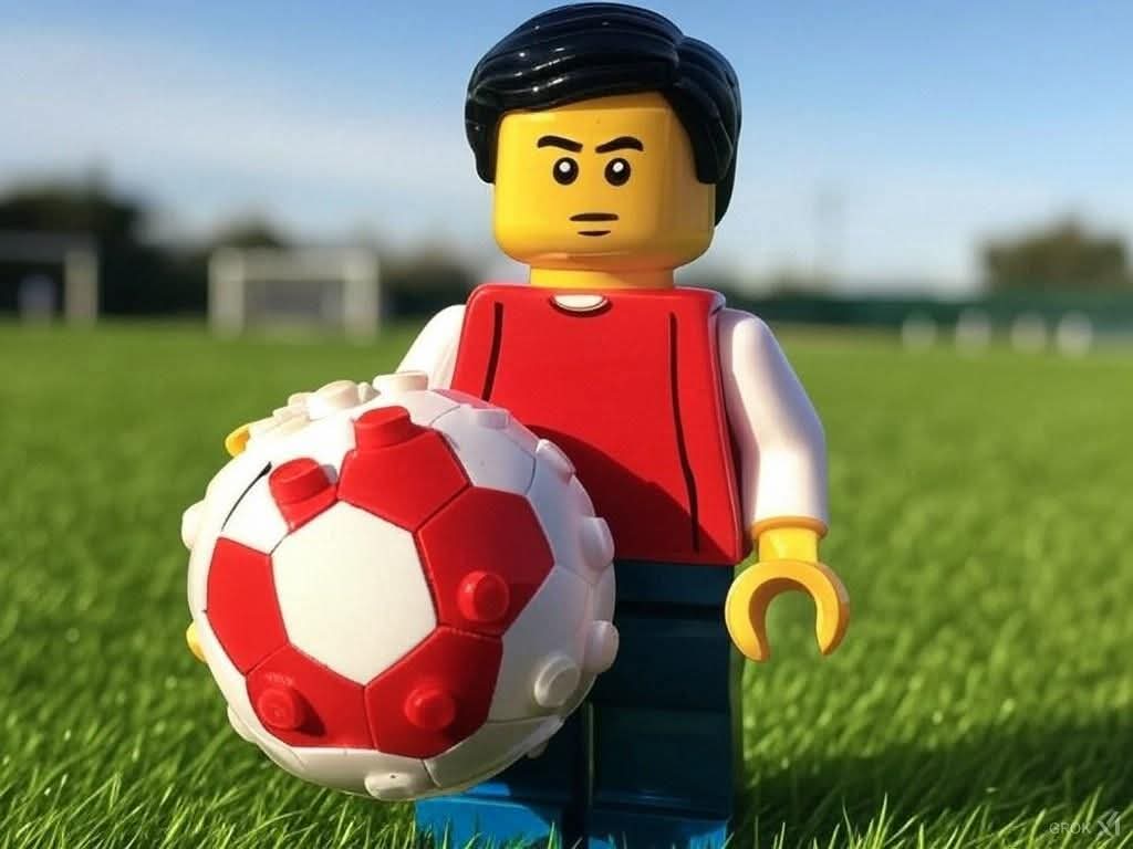 Get that up ya Lego Head ⚽️❤