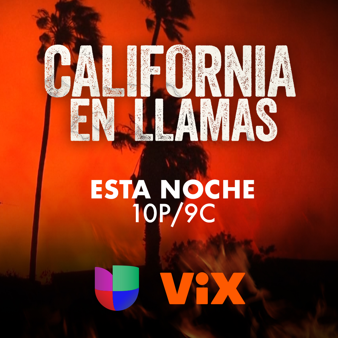 nmasunivision's tweet photo. 🔴 Especial 'California en llamas': @iliacalderon y nuestros reporteros nos muestran desde el lugar las historias detrás de la tragedia.
📺📲💻 No te pierdas este especial de Noticiero Univision esta noche a las 10 pm ET, 9 pm CT/ 7 pm PAC por @Univision y @ViX.
#Unvision #UniNoticias #VIX #Incendios #California