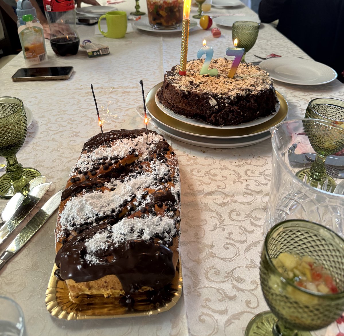 Celebrating 27 today with a rare sunday workout and 2 chocolate cakes bc why the hell not
Life is good :)