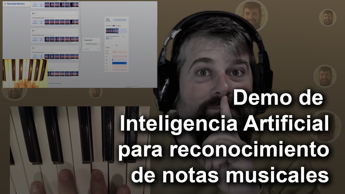 GmedranoTIC's tweet image. 💡IDEA💡

Demo de #Inteligencia #Artificial 🦾para reconocimiento de notas musicales 🎶

youtube.com/watch?v=od7ReR…

Concienciación de uso de #IA en sonido (espectrogramas) e idea de #práctica para #Secundaria

¿Queréis más ideas prácticas en 2025?

#claustrovirtual #SíalaTecnología