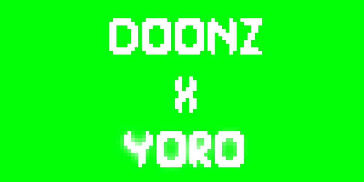 We are excited to announce our collaboration with <a href="/yoruabstract/">YORU</a>  🤝

-5x gtd spots  ✳️

- Follow :<a href="/yoruabstract/">YORU</a> + @abstractdoonz 
- Like + RT
- Tag 3 Friends 
🕒48  Hours

#abstract ✳️