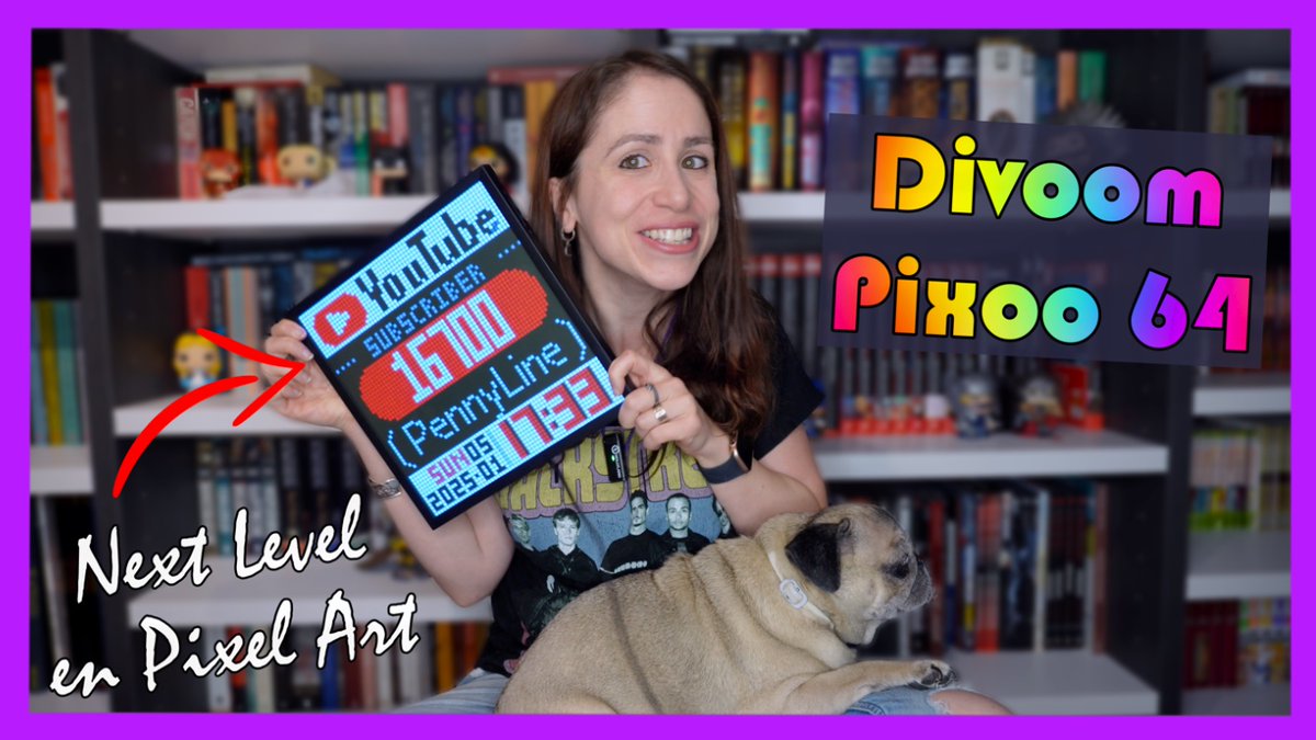 Pennyline3's tweet photo. REVIEW de 👾 Display Divoom PIXOO 64👾 Un gran Gadget de Pixel Art!! https://t.co/htmgBkP0ds via @YouTube
Hoy os traigo una colaboración con @divoom con esta tableta de pixel art con conexión Wi-fi en la que, literalmente puedes poner lo que quieras!!
#pixoo64 #divoom #pixelart https://t.co/P40rZLgQSy