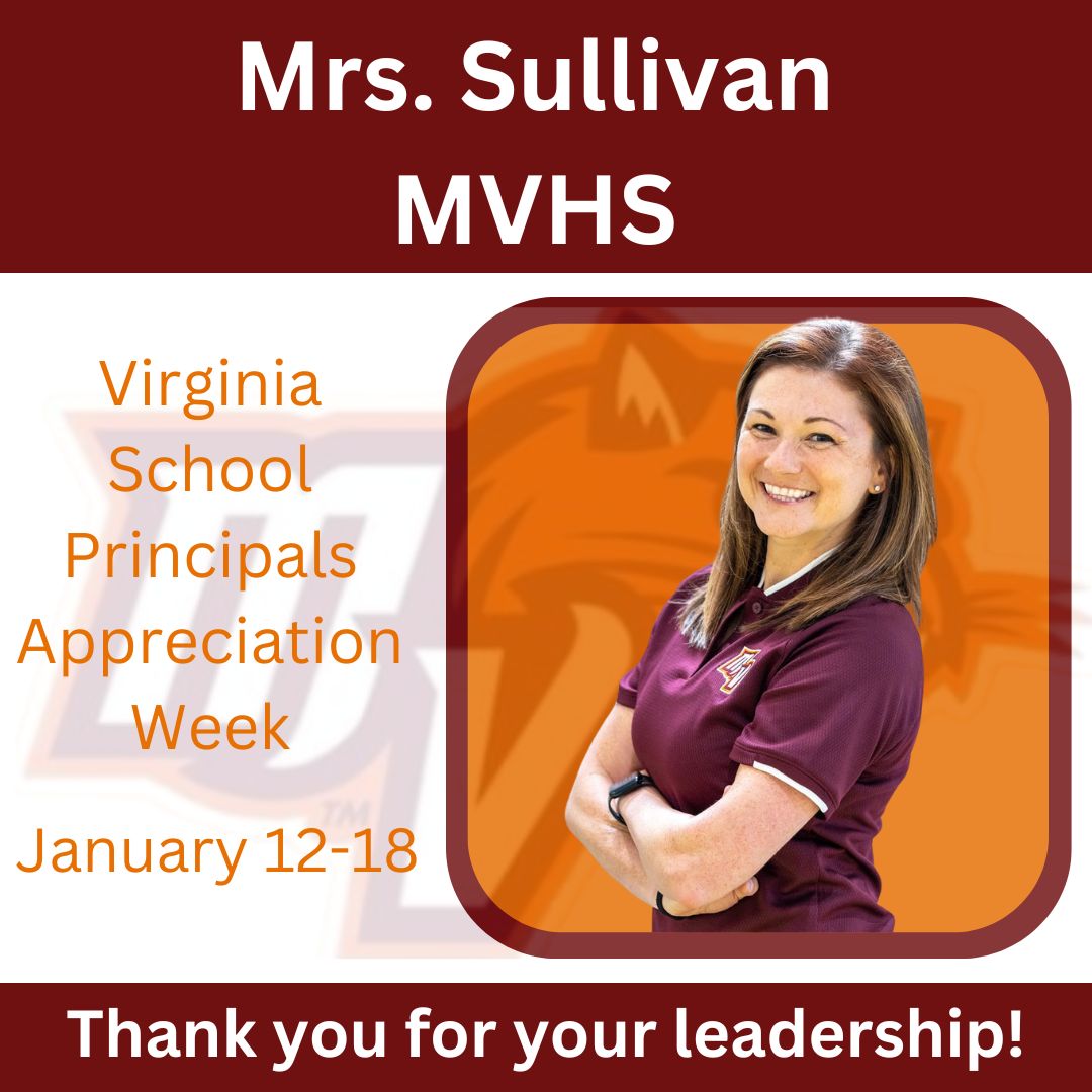 Please join us in celebrating Mrs. Sullivan’s exceptional leadership! MV PTSO is so thankful for her unwavering support. We appreciate you, Mrs. Sullivan!