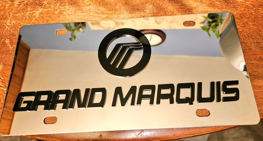 KrYpTiKuS's tweet image. #grandmarquis #mercury #pantherplatform dealer plate