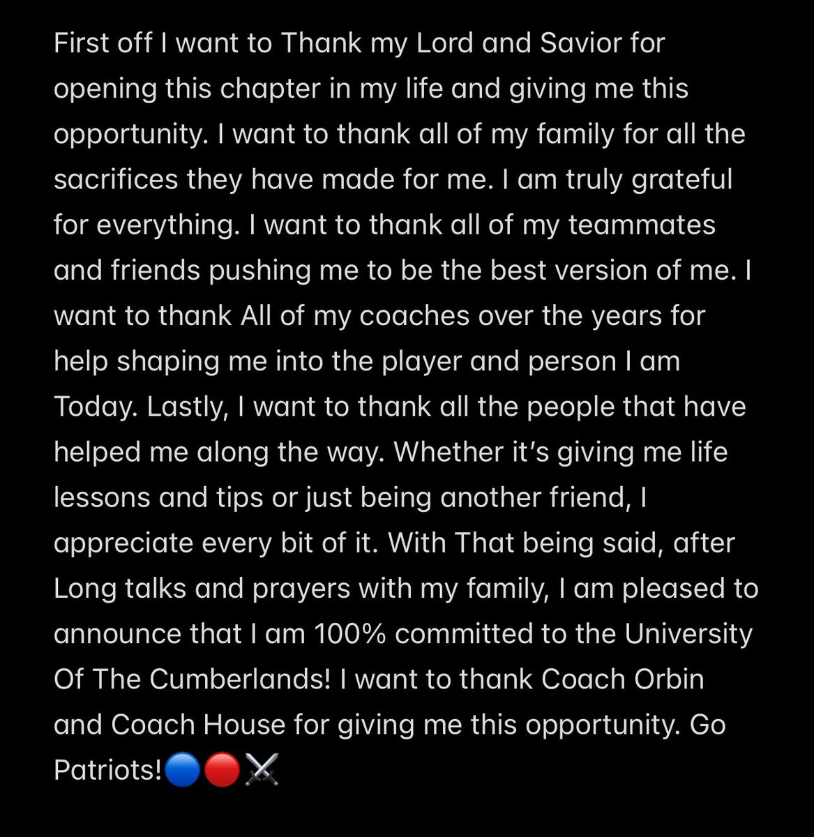 Ty Murphy #57 (OL, Center) (@tymurphy57) on Twitter photo Go Pats π΅π΄βοΈ <a href="/UCPatriotFball/">UC Patriot Football</a> ! Special shoutout to <a href="/CoachPayne__/">Zach Payne</a> for the graphic!
<a href="/ACMav4Life/">ACMavFootball</a> <a href="/acmavrecruiting/">Anderson County Maverick Football Recruiting</a> <a href="/MaverickAD1/">GaryTerry</a> <a href="/CoachTLambert/">Tony Lambert</a> <a href="/MaverickLiftAC/">Maverick Strength</a> <a href="/BuckFitz/">NPA/SUPERMAX 100</a> <a href="/jimbranch78/">Jim Branch</a> <a href="/NCEC_Recruiting/">NPA</a> <a href="/CSmithScout/">Chris Smith</a> <a href="/worbin/">Coach Will Orbin</a> <a href="/CoachHouse_UC/">Shan Housekeeper</a> <a href="/prepxtra/">PrepXtra</a> <a href="/5StarPreps/">5Star Preps</a> Go Pats π΅π΄βοΈ <a href="/UCPatriotFball/">UC Patriot Football</a> ! Special shoutout to <a href="/CoachPayne__/">Zach Payne</a> for the graphic!
<a href="/ACMav4Life/">ACMavFootball</a> <a href="/acmavrecruiting/">Anderson County Maverick Football Recruiting</a> <a href="/MaverickAD1/">GaryTerry</a> <a href="/CoachTLambert/">Tony Lambert</a> <a href="/MaverickLiftAC/">Maverick Strength</a> <a href="/BuckFitz/">NPA/SUPERMAX 100</a> <a href="/jimbranch78/">Jim Branch</a> <a href="/NCEC_Recruiting/">NPA</a> <a href="/CSmithScout/">Chris Smith</a> <a href="/worbin/">Coach Will Orbin</a> <a href="/CoachHouse_UC/">Shan Housekeeper</a> <a href="/prepxtra/">PrepXtra</a> <a href="/5StarPreps/">5Star Preps</a>