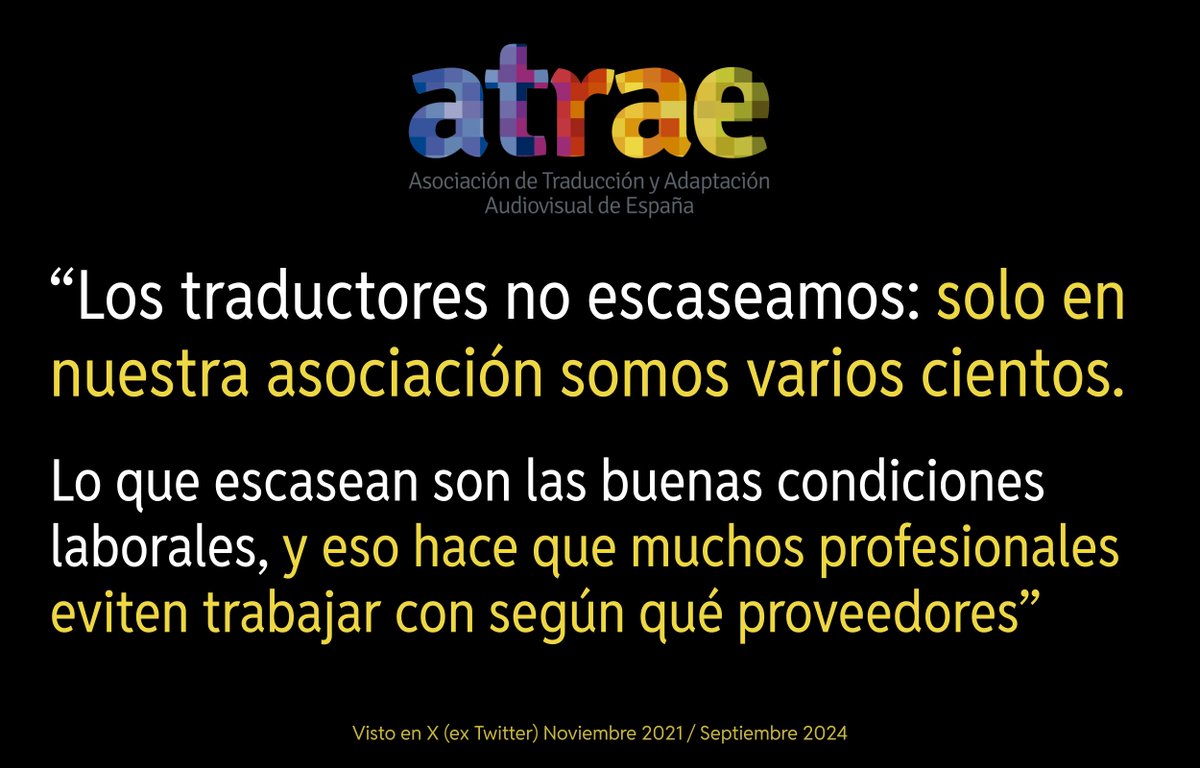 ArteEsEtica's tweet photo. "Hay escasez de traductores", dicen desde HarperCollins para justificar el uso de traducción automatizada por IA 🤨 

Lo que hay es escasez de ética, de respeto hacia los trabajadores. Hay escasez de cuidar la cultura y ofrecer material de calidad. https://t.co/2vmpmLnIjq
