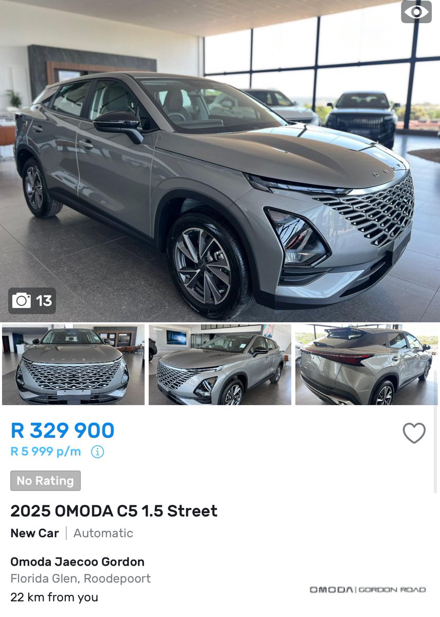 _Mdooh's tweet image. You mean to tell me you can get a brand new fully loaded Omoda for less than the price of a polo?