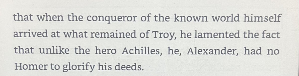 Bir Ilias olmasa da İskendernâme’ler de, özellikle Firdevsî’ninki, övülmeye değer diye zannediyorum