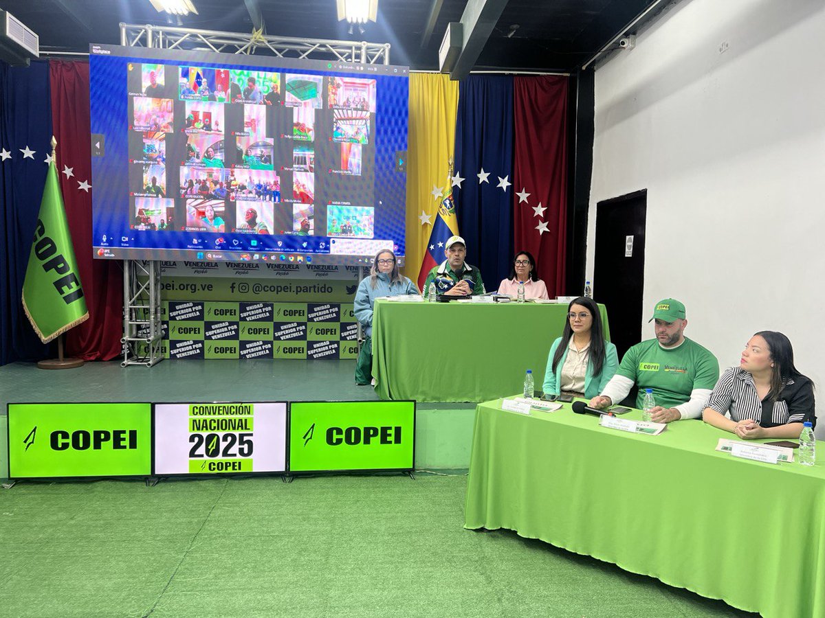 𝗘𝗻 𝗗𝗲𝘀𝗮𝗿𝗿𝗼𝗹𝗹𝗼| Damos inicio a la 𝗜𝗻𝘀𝘁𝗮𝗹𝗮𝗰𝗶𝗼́𝗻 𝗱𝗲 𝗹𝗮 𝗝𝘂𝗻𝘁𝗮 𝗗𝗶𝗿𝗲𝗰𝘁𝗶𝘃𝗮 𝗱𝗲 𝗹𝗮 𝗖𝗼𝗻𝘃𝗲𝗻𝗰𝗶𝗼́𝗻 𝗡𝗮𝗰𝗶𝗼𝗻𝗮𝗹 𝗖𝗼𝗽𝗲𝗶 2025.

Quedando conformada de la siguiente manera, según propuesta del secretario general nacional adjunto