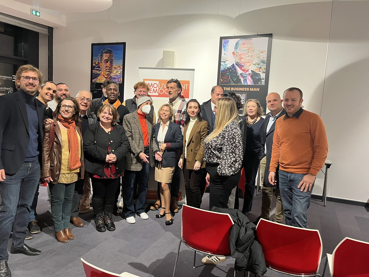 1/2✨ Un grand merci pour votre engagement lors de l'Assemblée générale du Modem 13 ! ✨ 
Vendredi soir, nous avons eu le plaisir d’organiser l’Assemblée générale du Modem 13 en présence de <a href="/Sylvie/">Sylvie</a> BRUNET , présidente départementale.Merci à toutes et tous d’être venus si nombreux