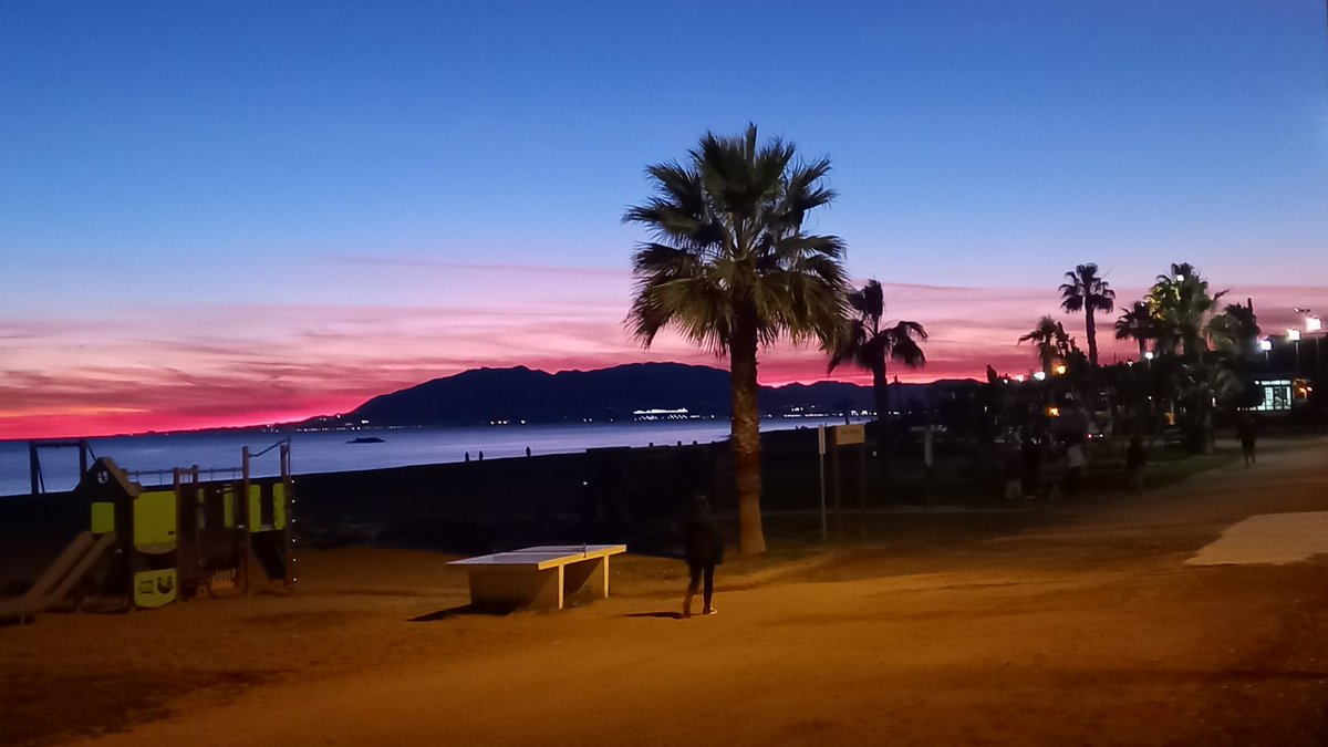 Atardecer de invierno!!😻🥰