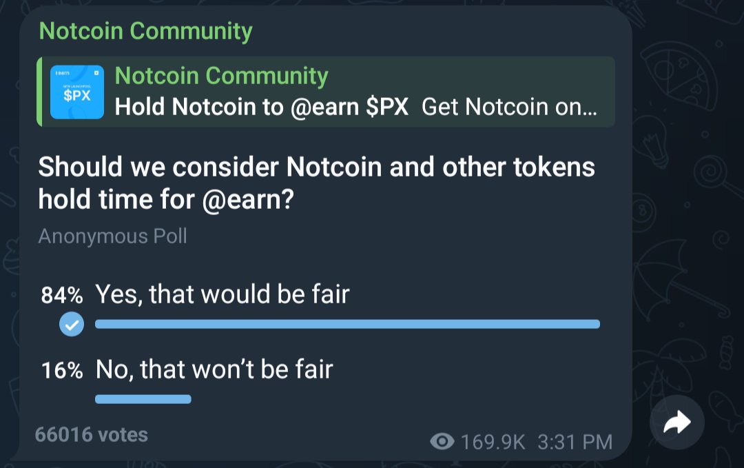 lexWooooo's tweet photo. @MrSatoshik @notcoin But precisely because @notcoin incredibly community-oriented, it is destined for success... or probably nothing 👀 https://t.co/CdTaNaxjAp