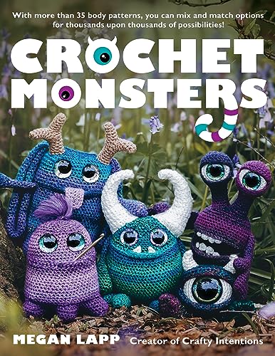 I just received Crochet Monsters: With more than 35 body patterns and options for horns, limbs, antennae and so much more, you can mix and match options for thousands upon tho from hummingbirdsteampunk via Throne. Thank you! throne.com/vintagesewgal #Wishlist #Throne