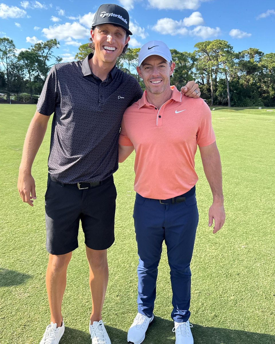 GrantHorvatGolf's tweet photo. Tomorrow 12 pm est. Rory Mcilroy https://t.co/3tPN3UOQSB