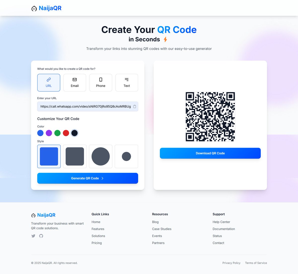 Im_Expensive1's tweet photo. Day 5/30: 30 Days, 30 Projects Challenge

Today, I built a website that converts URLs into QR codes. A simple but powerful tool to make sharing links quick and easy!

On to Day 6 let’s keep the momentum going! 🚀

#30DaysChallenge #WebDevelopment #QRCodes #DailyProjects https://t.co/qldCazwsfi
