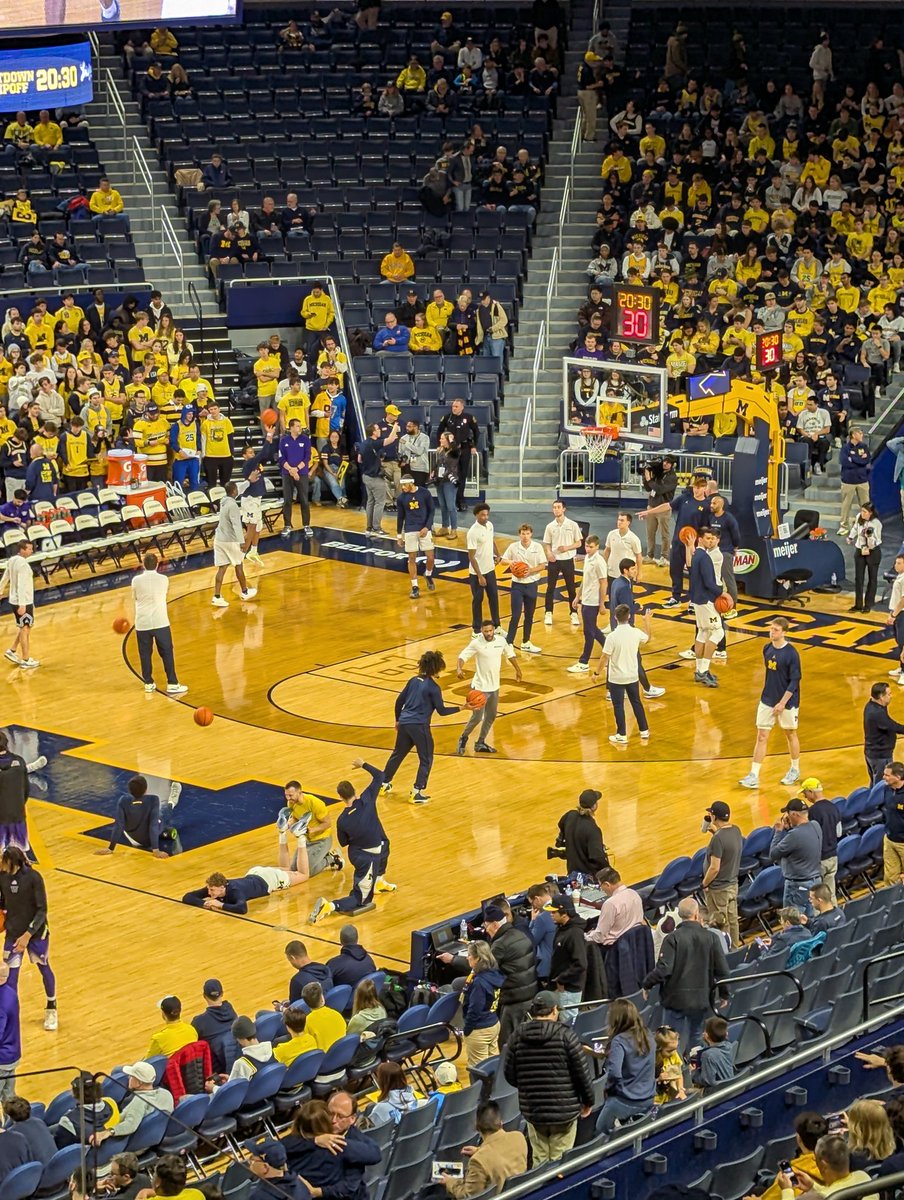 Will <a href="/umichbball/">Michigan Men's Basketball</a> break the 3 point record today ??
