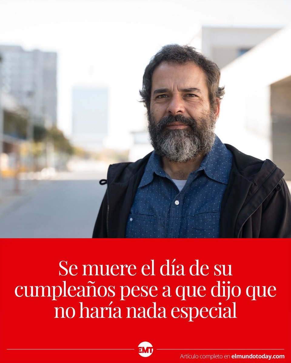 Se muere el día de su cumpleaños pese a que dijo que no haría nada especial: elmundotoday.com/2021/06/se-mue…