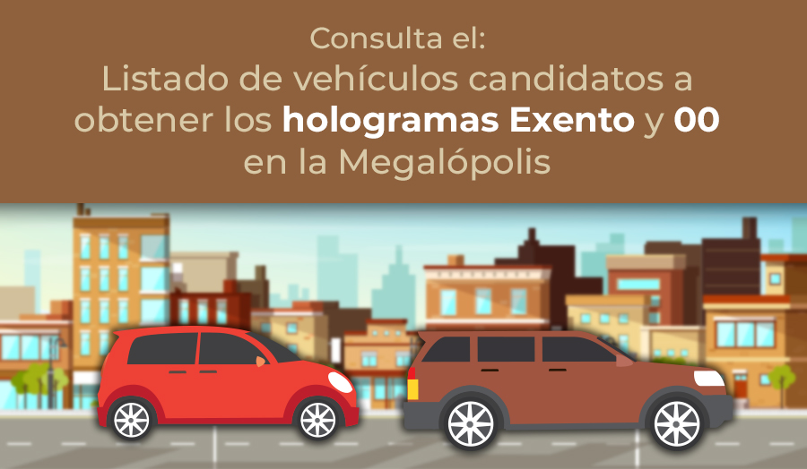 CAMegalopolis's tweet photo. 📌#MantenteInformado |
Conoce la lista de #enero de los vehículos  (marcas y modelos) que son candidatos para obtener el #HologramaExento y #Holograma00.
👉https://t.co/k4djwakhJS https://t.co/PFd7u7wf8Z
