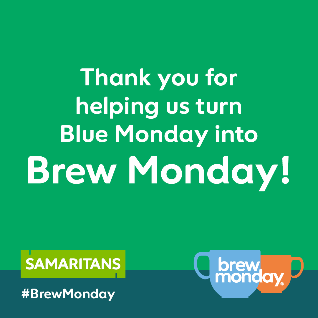 SamsSevenoaks's tweet image. Thank you for helping us spread some positivi-tea and turning the 'blues' into brews today 💚
Let's keep showing up for each other – not just today, but every day. #BrewMonday