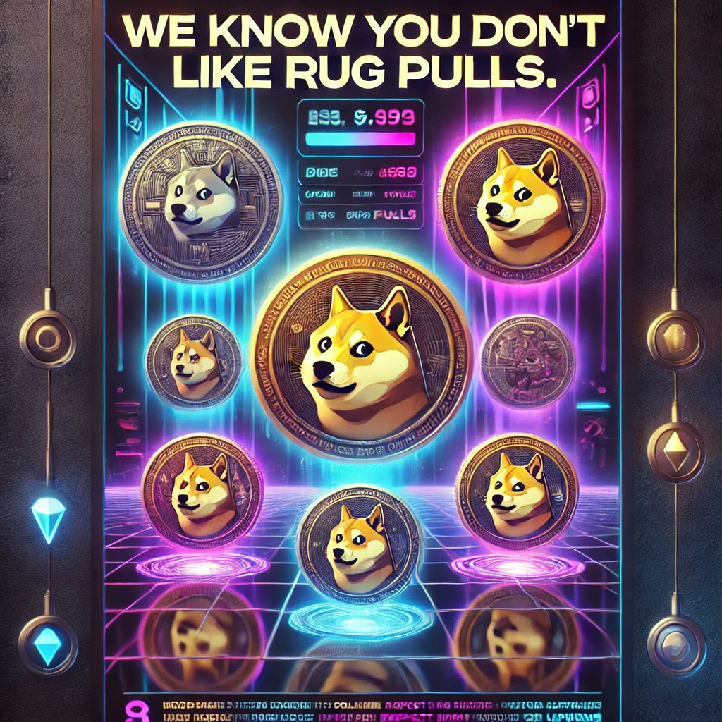 Memecoin_Scan's tweet image. Memecoin lovers:
We know you don't like rug pulls, you will soon have the definitive solution to this problem.
Repost and comment if you want this gem by @Memecoin_Scan