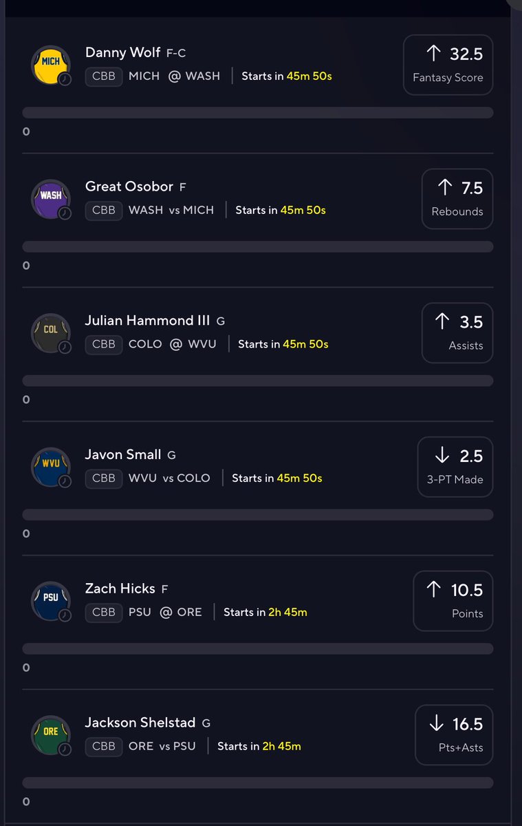 Ugly Saturday to set up for a fruitful Sunday!! Let’s bag this one man. Tired of not posting the winning slips!! This one it!! 👇🏾

prizepicks.onelink.me/gCQS/shareEntr…