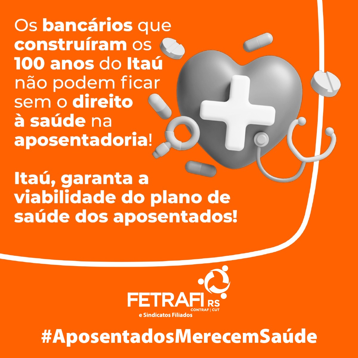 #AposentadosMerecemSaúde
