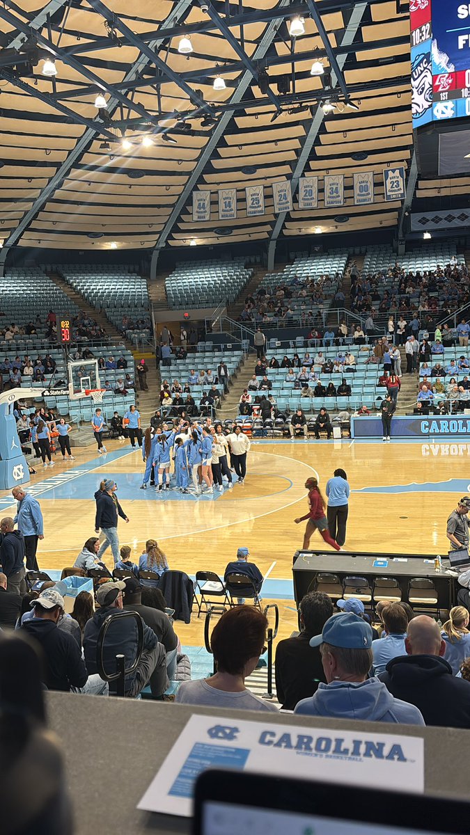DTH Sports (@dthsports) on Twitter photo This is <a href="/meganosmithh/">Megan Smith</a> and <a href="/aplancaster_/">Anna Page Lancaster</a> reporting on the No. 19 North Carolina women’s basketball game against Boston College at Carmichael Arena. Tipoff in 15 minutes! This is <a href="/meganosmithh/">Megan Smith</a> and <a href="/aplancaster_/">Anna Page Lancaster</a> reporting on the No. 19 North Carolina women’s basketball game against Boston College at Carmichael Arena. Tipoff in 15 minutes!