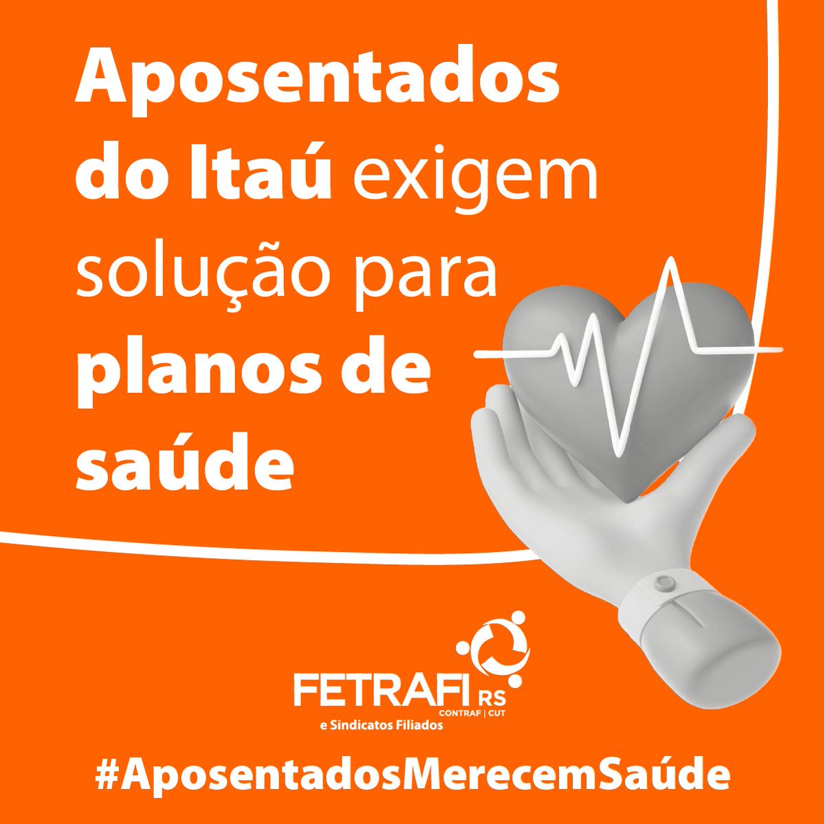 #AposentadosMerecemSaúde
