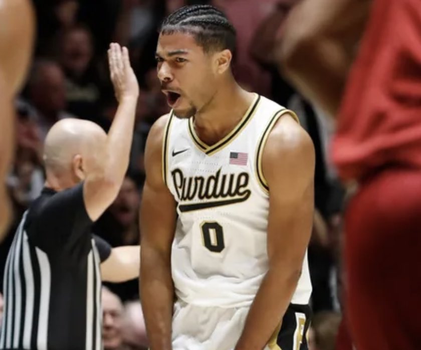 CJ Cox against Nebraska today:

- 23 PTS
- 4 REBS
- 2 ASTS
- 4 STLS
- 81.8% (9/11) FGs
- 71.4% (5/7) 3Ps

He has arrived🔥‼️