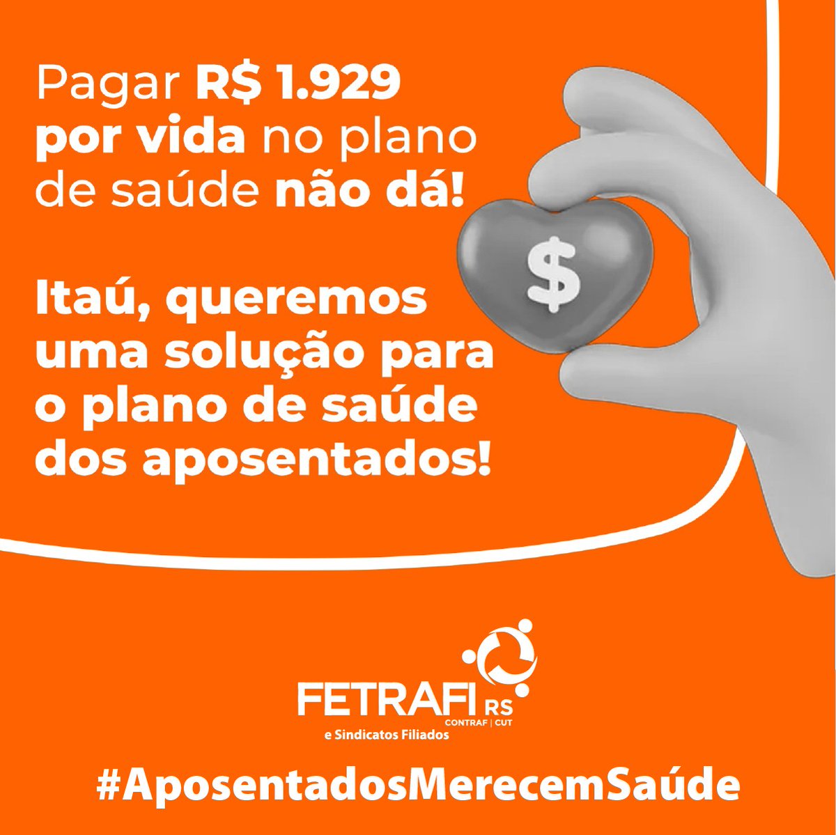 #AposentadosMerecemSaúde
