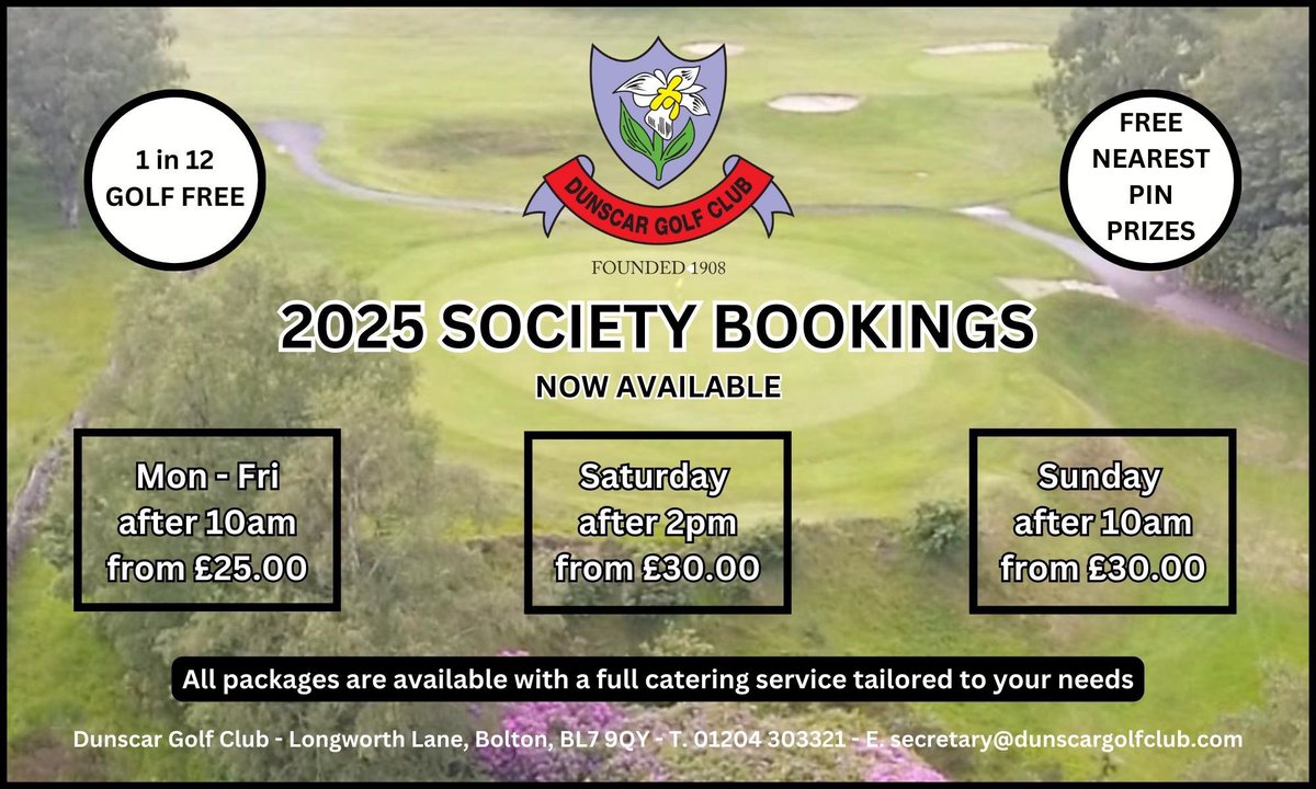 Dunscar Golf Club (@dunscargolfclub) on Twitter photo 