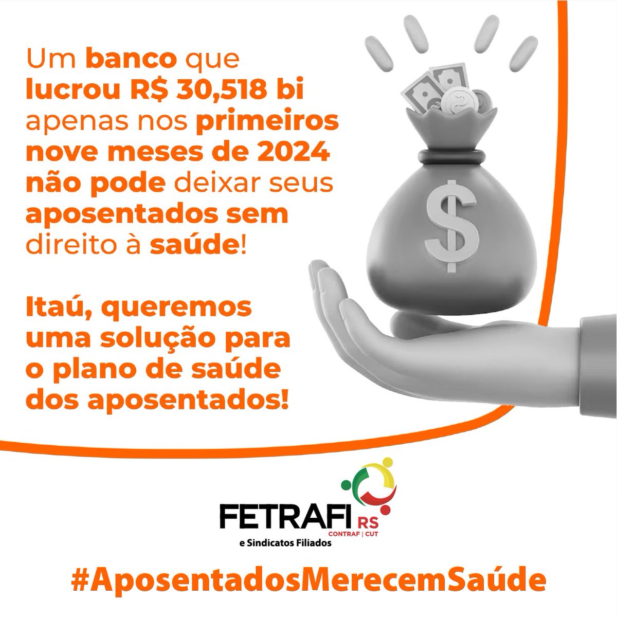 #AposentadosMerecemSaúde
