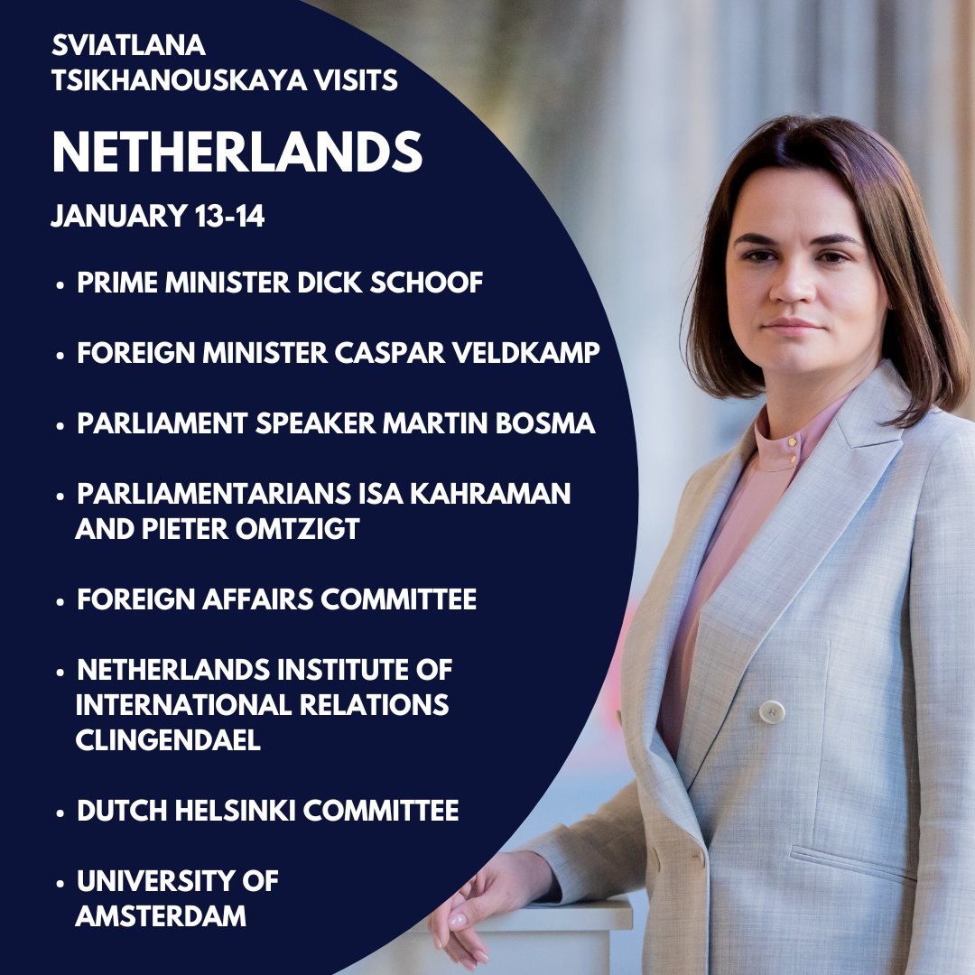 Sviatlana Tsikhanouskaya tweet media