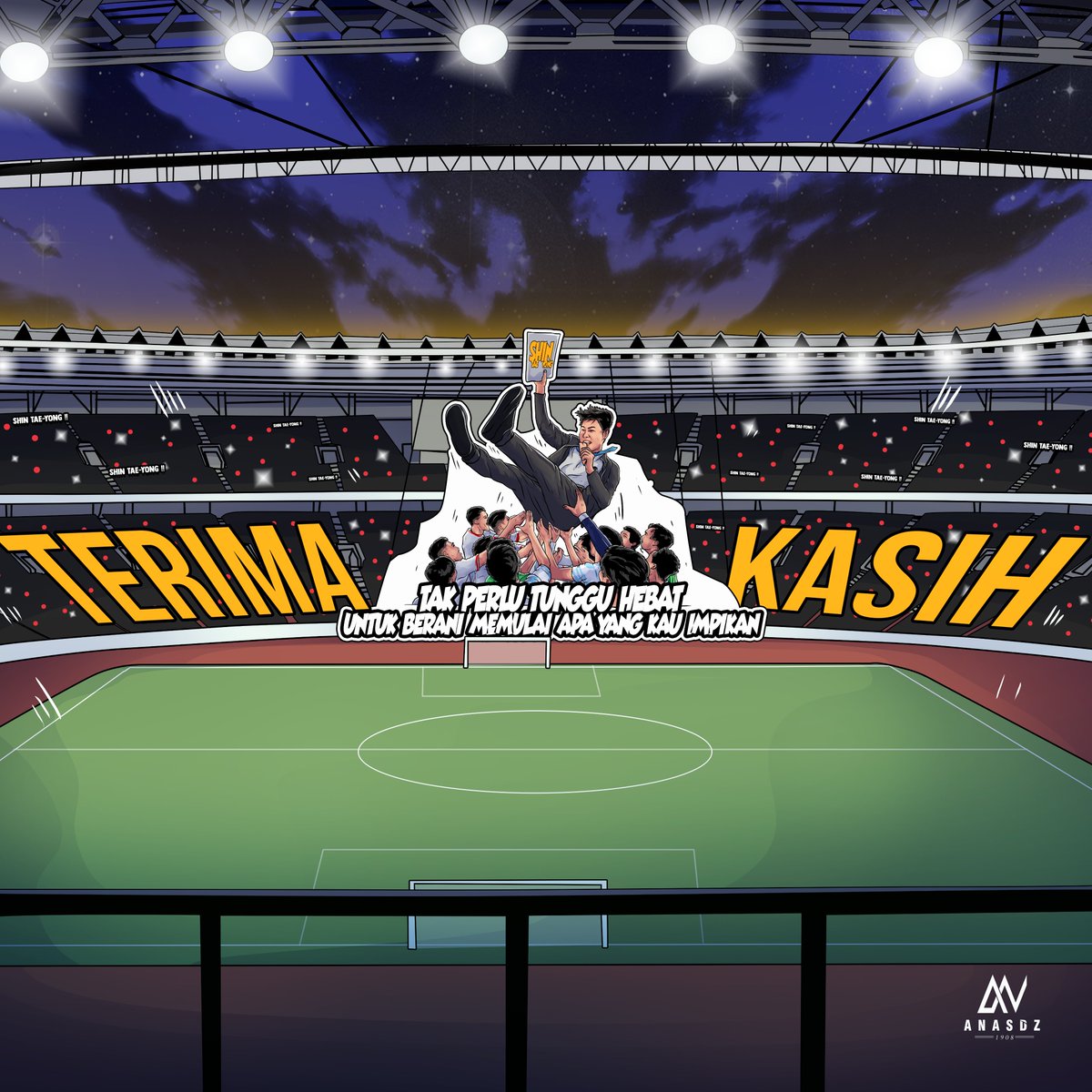 terima kasih telah membawa mimpi itu semakin dekat !!