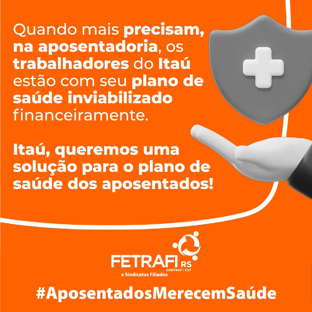 #AposentadosMerecemSaúde