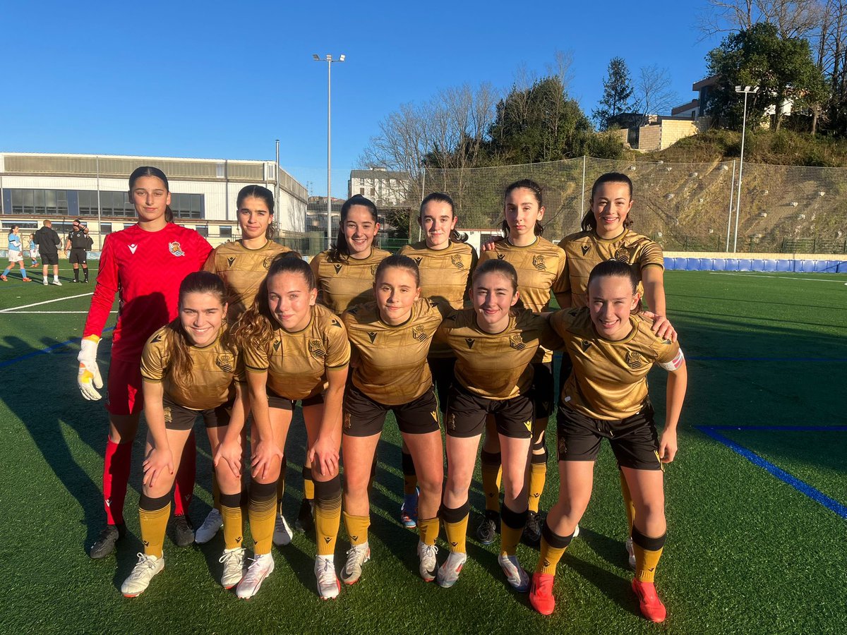 ℹ️ Asteburuko emaitzak:

<a href="/VCF_Femenino/">Valencia CF Femenino #ADNVCF</a> 0-2 #RealSociedad
<a href="/SDEibar/">SD Eibar</a>|B 0-2 #RealSociedadB
#RealSociedadC 5-0 <a href="/SDEibar/">SD Eibar</a>|C
#Antiguoko 0-5 #Kadeteak

#Zubieta | #WeareReal