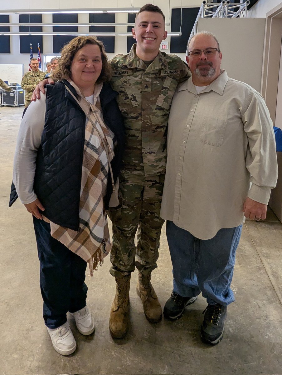 MelissaW116's tweet photo. This happened today!!!  So proud of the young man Jakob has become.  He was pinned and promoted to sergeant! https://t.co/uZjC5brKja