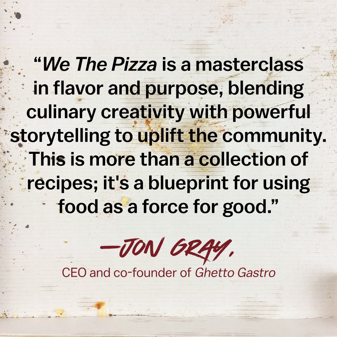 DownNorthPizza's tweet photo. We’re counting down—less than 30 days until We the Pizza hits bookstores on Tuesday, February 11th! 📖🍕

Read what our peers are saying and be sure to secure your copy today. Pre-order now at https://t.co/ftsz9iio4Q

Proceeds will support the @downnorth_foundation. https://t.co/Rt6irJ2hst