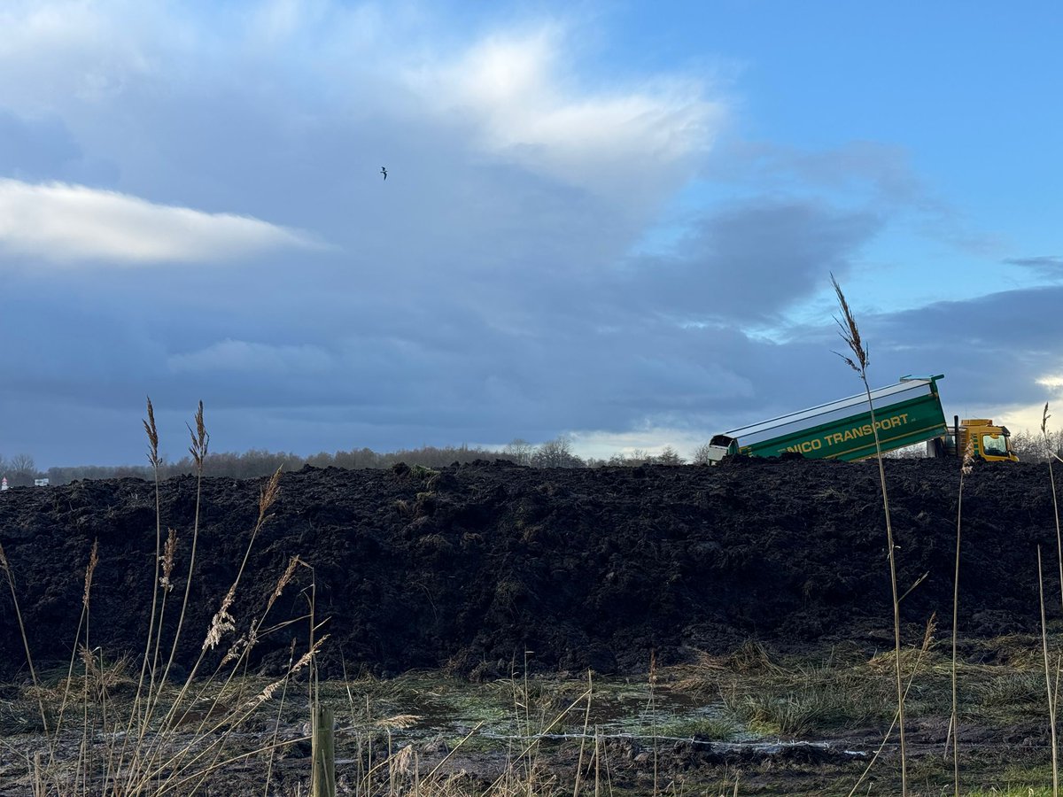 Zonnewal1's tweet photo. De eerste grond is gearriveerd... Zaterdag 18 januari is de eerste symbolische schep en daar maken we natuurlijk een feestje van. Kom om 10:00 naar de Gaveborg voor de officiële start van de bouw van de Zonnewal!🥳
#zonnewal #oostwold #multifunctioneel #energietransitie https://t.co/05GXxtORgQ