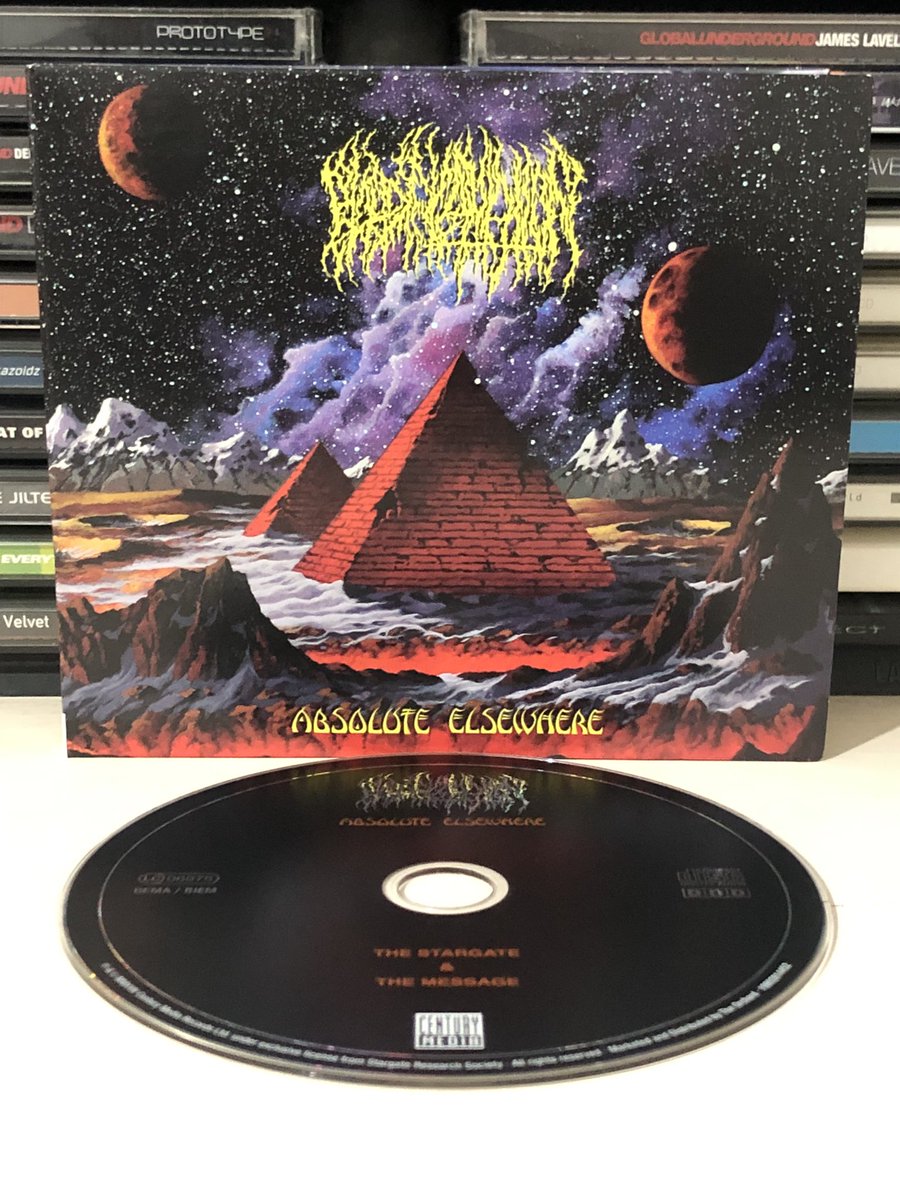 mindsaver's tweet image. Escuchando el álbum "Absolute Elsewhere" de BLOOD INCANTATION 🤘🏼😈💿 #NowPlaying #BloodIncantation #AbsoluteElsewhere