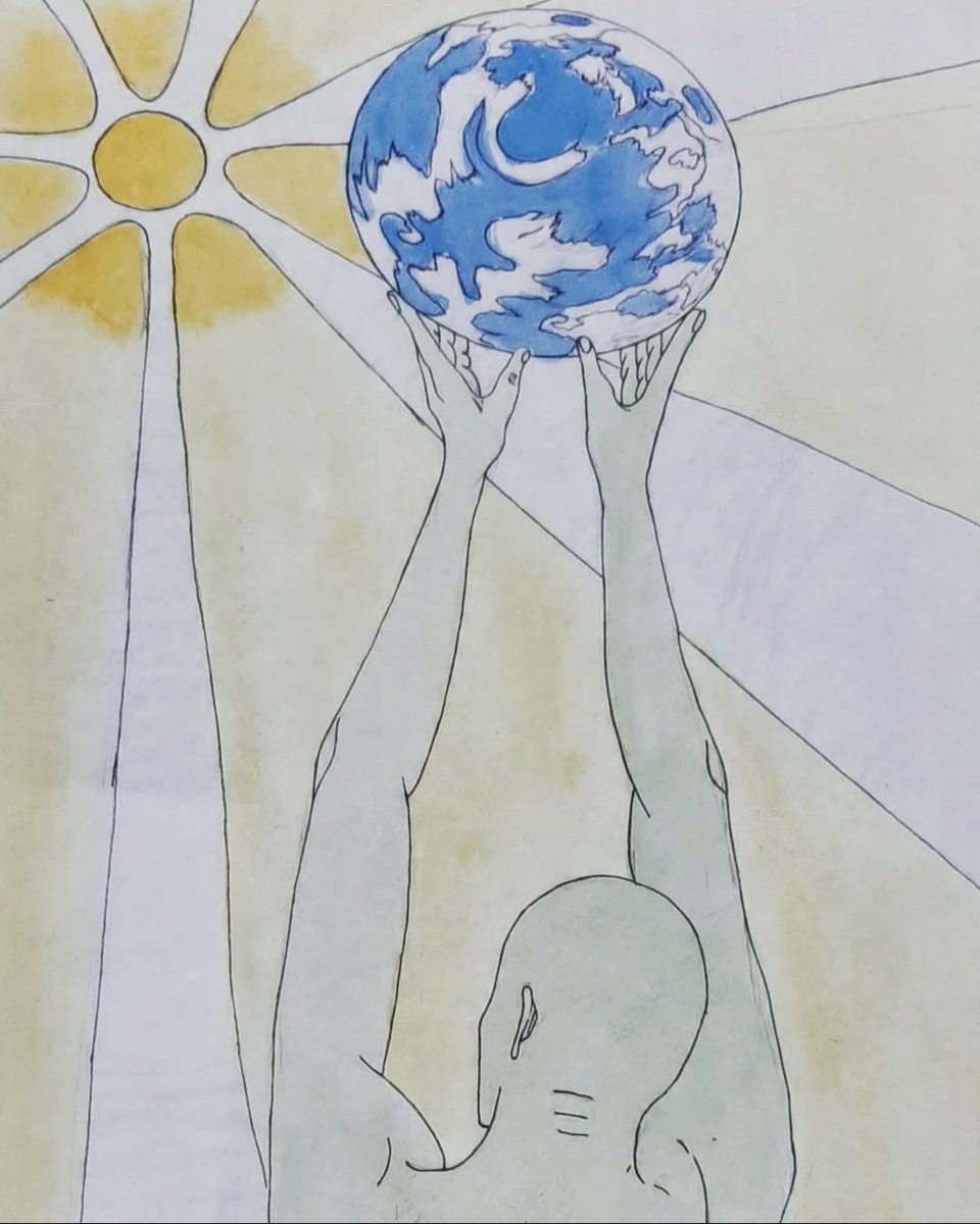 JohannViteri's tweet image. Y el #septimo de la tarde de #Domingo uno como todos, de mi autoria. #FelizDomingo #hobby #art