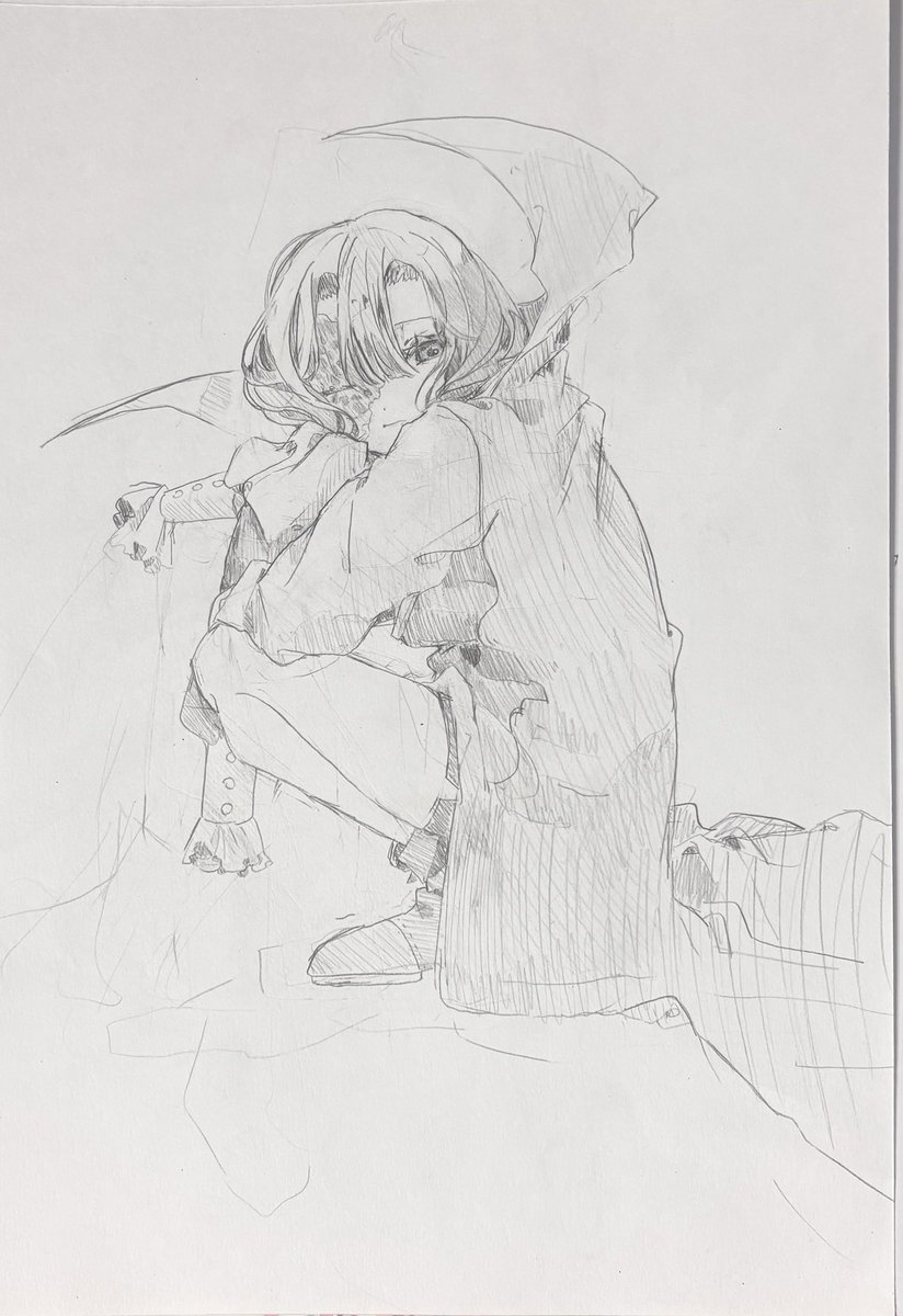 10_haaaan's tweet photo. @Bless_bouque 
落書きフレアちゃ https://t.co/eh0nfMa864